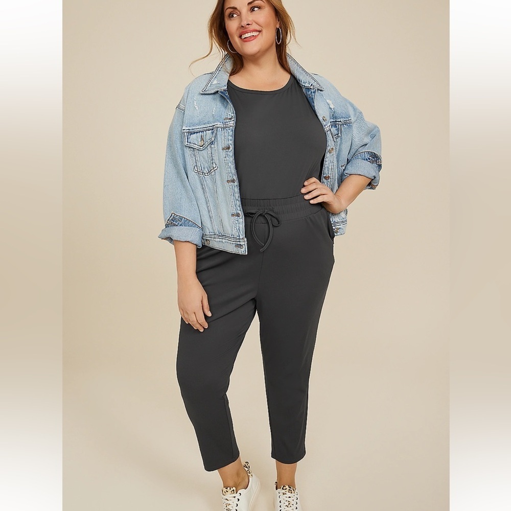 Maurice’s Dark Iron Gray Jumpsuit for Women
